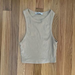 Zara cropped tank